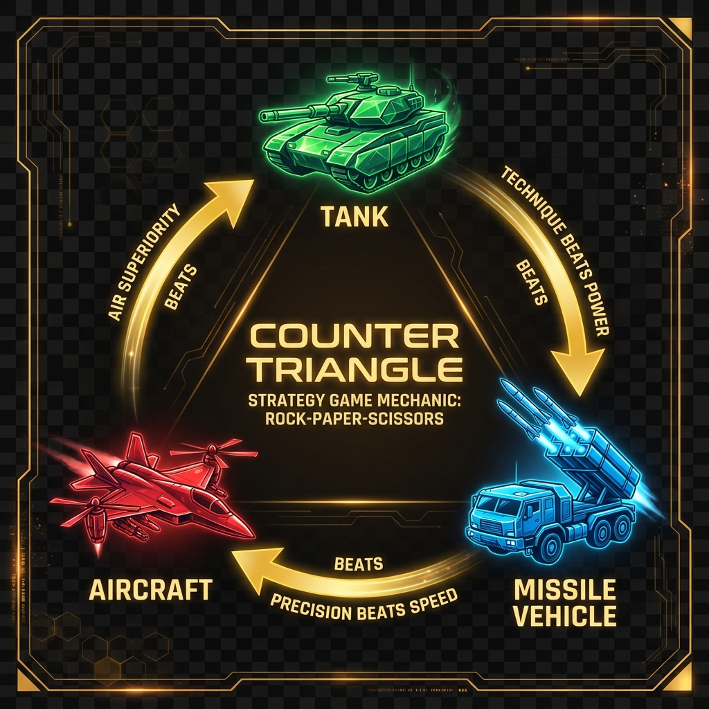 Unit Counter Triangle