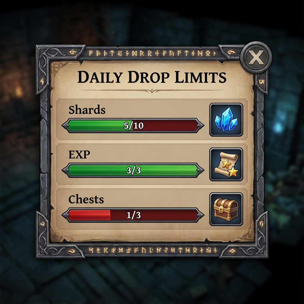 Daily Limits Screen